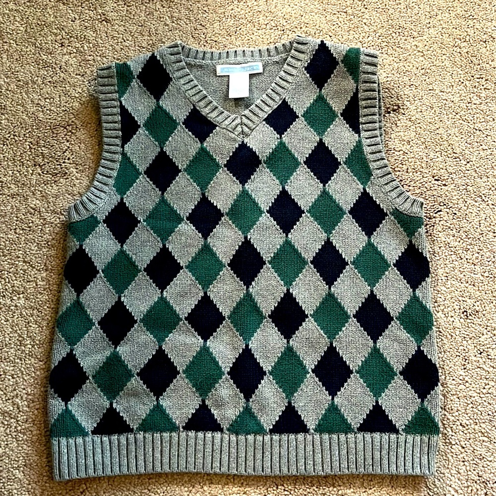 Janie and Jack 100% Cotton Vest, Size 6